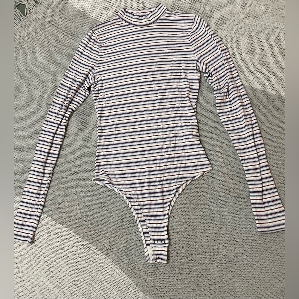 Hollister mock neck body suit